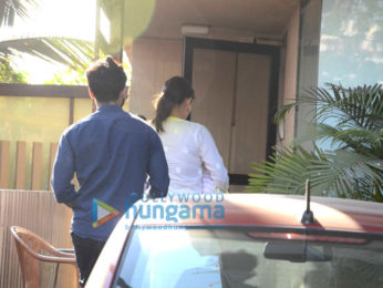 Shahid Kapoor and Mira Rajput snapped with Baby Misha Rajput