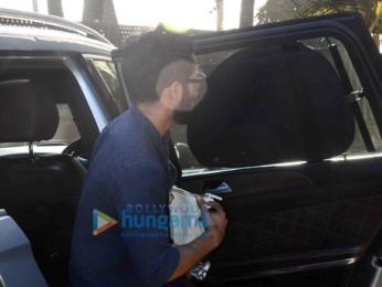 Shahid Kapoor and Mira Rajput snapped with Baby Misha Rajput