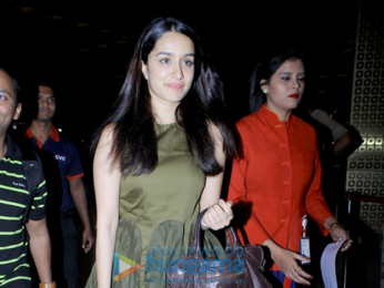 Shraddha Kapoor snapped while going to Bangkok