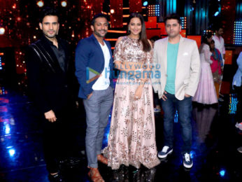 Sonakshi Sinha promotes Noor on the sets of Nach Baliye