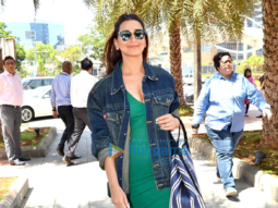 Sonali Bendre snapped post lunch at Bandra