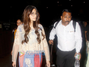 Sonam Kapoor snapped at the airport