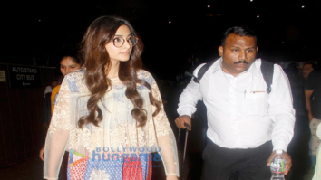 Sonam Kapoor snapped at the airport