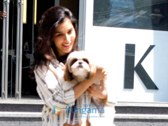 Sophie Choudry snapped at Dessange Salon