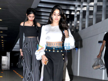 Sridevi, Jhanvi & Khushi snapped post dinner at Hakkasan