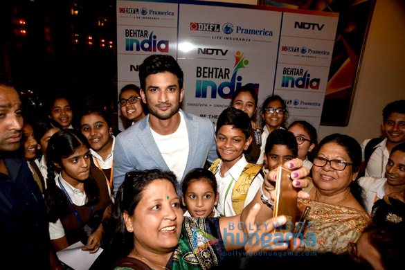 Sushant Singh Rajput launches NDTV’s Behtar India campaign