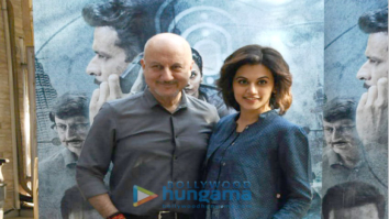 Taapsee Pannu and Anupam Kher promote their film Naam Shabana