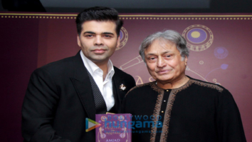Karan Johar unveils Ustad Amjad Ali Khan’s book ‘Master on Masters’