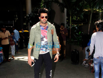 Varun Dhawan, Alia Bhatt, Kangna Ranaut and Karan Johar snapped at the airport