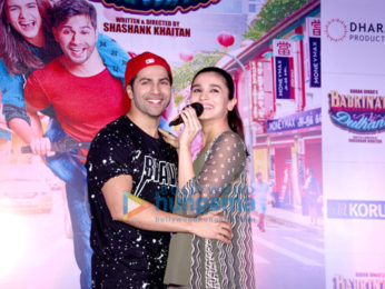 Varun Dhawan & Alia Bhatt promote 'Badrinath Ki Dulhania' at Korum Mall, Thane