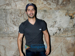 Varun Dhawan & Natasha snapped at The Boss Baby’s screening