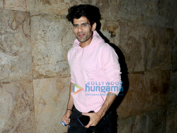 Varun Dhawan & Natasha snapped at 'The Boss Baby' screening