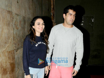 Varun Dhawan & Natasha snapped at 'The Boss Baby' screening