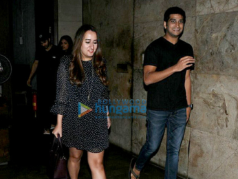 Varun Dhawan & Natasha snapped at 'The Boss Baby' screening