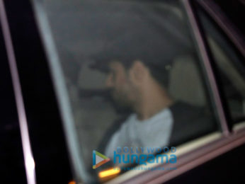 Varun Dhawan & Sidharth Malhotra visit Karan Johar's house to meet his babies