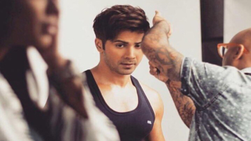 Check out: Varun Dhawan shows off his buffy arms during an ad shoot