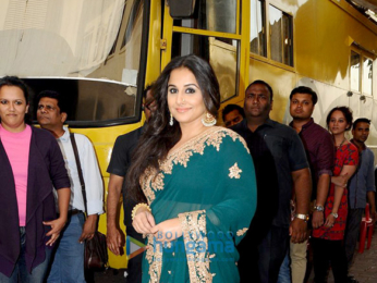 Vidya Balan snapped at 'Begum Jaan' promotions