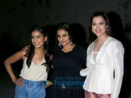 Vidya Balan celebrates Holi while promoting ‘Begum Jaan’