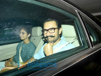 Aamir Khan and Kiran Rao snapped post visiting Karan Johar house to see the babies
