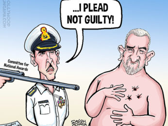 Bollywood Toons: Aamir loses out, Akshay wins the National Award!