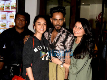 Aditi Rao Hydari snapped post dinner with friends