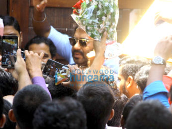 Ajay Devgn meets his fans on his birthday