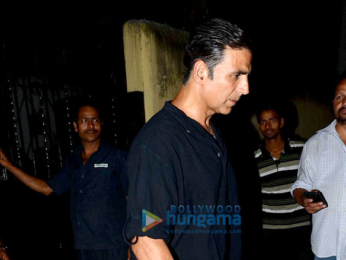 Akshay Kumar snapped post his shoot for 'Padman' in Bandra
