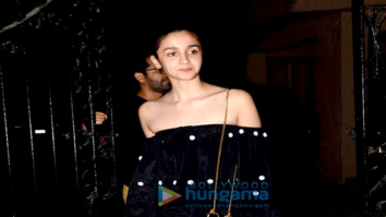 Alia Bhatt snapped post a party at Shakun Batra’s house