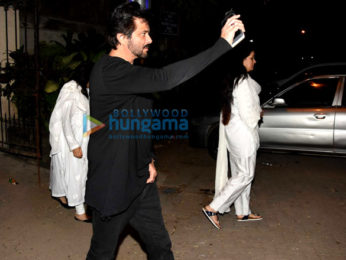 Anil Kapoor and Padmini Kolhapure snapped in Bandra
