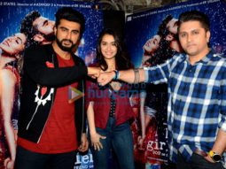Arjun Kapoor, Shraddha Kapoor & Mohit Suri snapped promoting ‘Half Girlfriend’