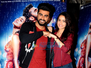 Arjun Kapoor, Shraddha Kapoor & Mohit Suri snapped at 'Half Girlfriend' promotions