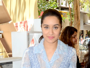 Arjun Kapoor & Shraddha Kapoor snapped at 'Half Girlfriend' promotions