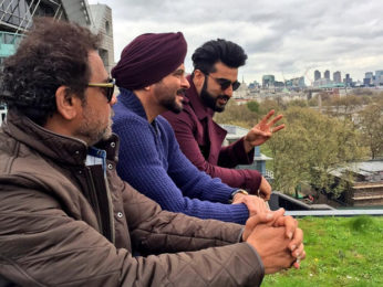 Check out: Anil Kapoor, Arjun Kapoor and Anees Bazmee pose on sets of Mubarakan Check out: Anil Kapoor, Arjun Kapoor and Anees Bazmee pose on sets of Mubarakan