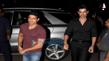 Farhan Akhtar and Amit Gaur snapped at Radio Bar