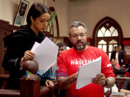 On The Sets Of The Movie Haseena Parkar