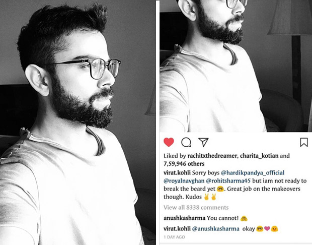 620px x 486px - Here's what Anushka Sharma told Virat Kohli about his beard : Bollywood  News - Bollywood Hungama