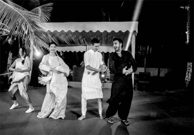 here are unseen pictures of deepika padukone and ranveer singh at a wedding 2