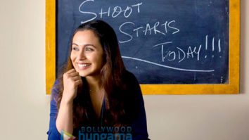 On The Sets From The Film Hichki