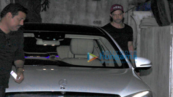 Hrithik Roshan snapped in Bandra
