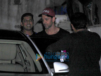 Hrithik Roshan snapped in Bandra