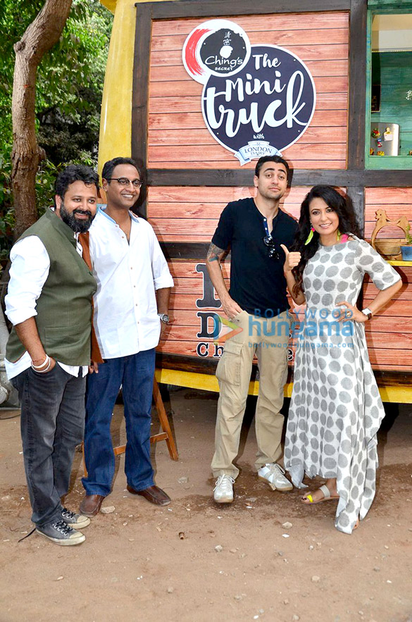 Imran Khan and Nikhil Advani shoot for ‘The Mini Truck’ show