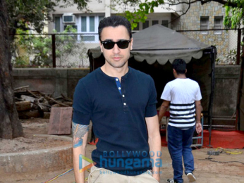 Imran Khan and Nikhil Advani shoot for 'The Mini Truck' show