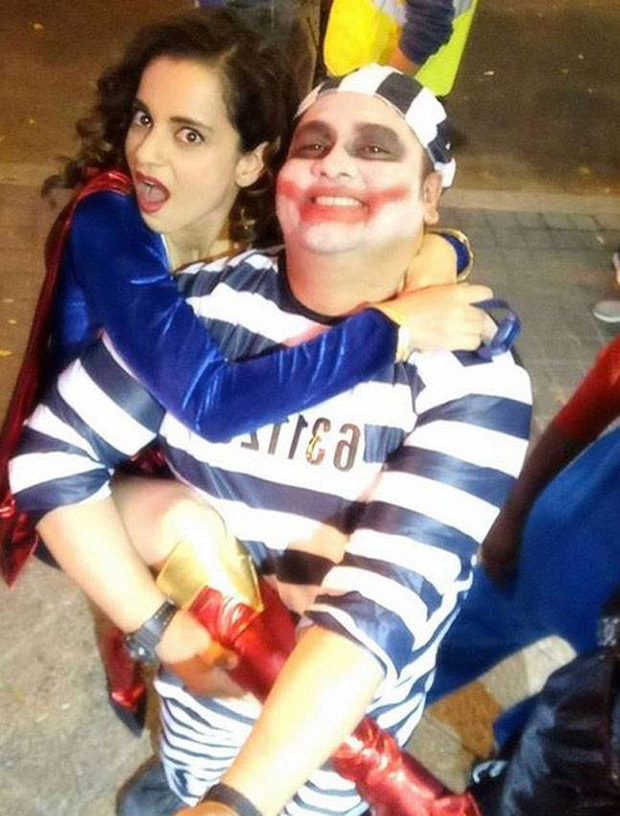 Kangna Ranaut in her supergirl costume; is this look from Hansal Mehta’s Simran