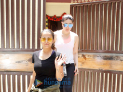 Kareena Kapoor Khan and Amrita Arora snapped post Yoga session in Bandra