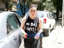 Kareena Kapoor Khan snapped post her yoga session