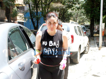 Kareena Kapoor Khan snapped post her yoga session