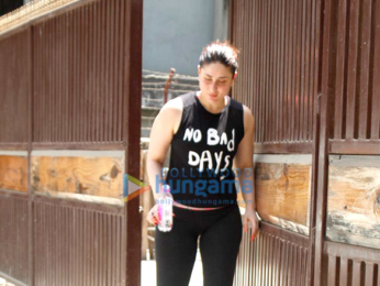 Kareena Kapoor Khan snapped post her yoga session