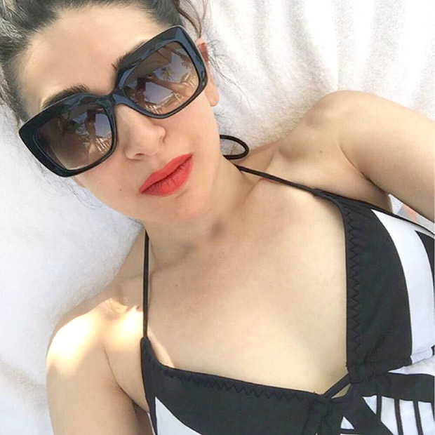620px x 620px - HOT: Karisma Kapoor beats the heat in a hot monochrome swimsuit : Bollywood  News - Bollywood Hungama