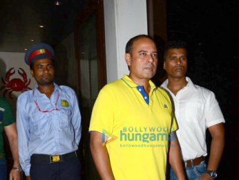 Katrina Kaif, Alvira Khan Agnihotri and Atul Agnihotri snapped post their dinner at the 'Bastian'