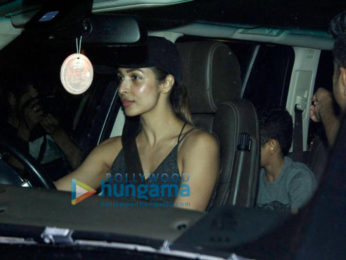 Malaika Arora Khan and Amrita Arora snapped with kids in bandra